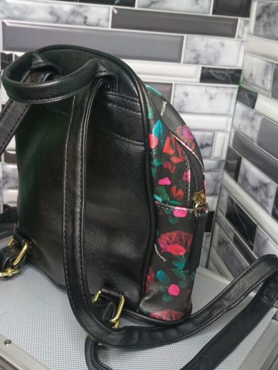 black rose gold mini backpack Classic Flamingo Minimal size maximum style with the Nike Futura Fur Mini Backpack Mini Olivia - Rose Gold